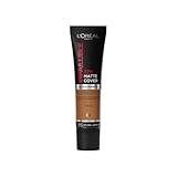 L'Oréal Paris - Base de maquillaje mate de alta cobertura, Resistente al agua - De larga duración - Ligera y matificante - SPF 25 - Infaillible 32H Matte Cover - Tono: 315 Neutro - 30 ml
