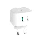 Netzladegerät - 45 W - GaN - Schnellladefunktion - 2.25 A / 3.0 A - Anzahl der Ausgänge: 2-2X USB-C - Automatische Spannungswahl