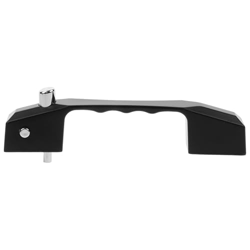 Alipis Manija de Ventana Corrediza Negra, Tirador de Puerta de Vidrio Pequeña y Resistente, Accesorio de Herraje para Ventanas y Balcones, Manija Práctica para Mejora del Hogar