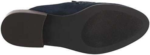 Bella Vita Women's Binx II Loafer Mule Flat, Navy Suede, 12 N US | Image 3