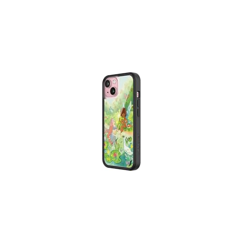 Image of Wildflower Cases - Compatible with iPhone 16 | Protective Black Bumper, 4ft Drop Certified, Women Owned Small Business | Green Forest Aesthetic | Taylor Giavasis Collab - Fairies and Mermaids