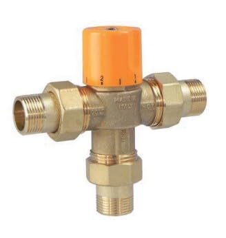 Válvula mezcladora termostática para sistema solar MM (1")