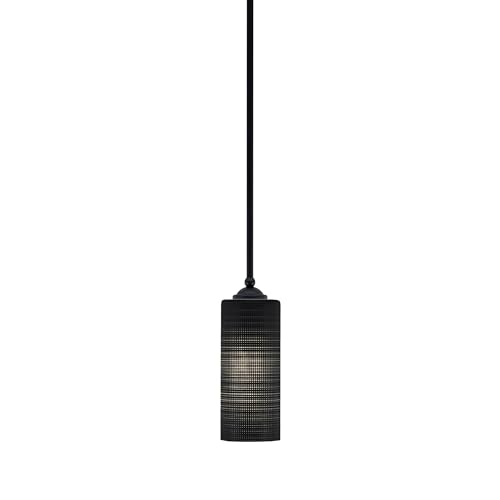 Toltec Zilo 4in 1-Light Mini Pendant Matte Black Black