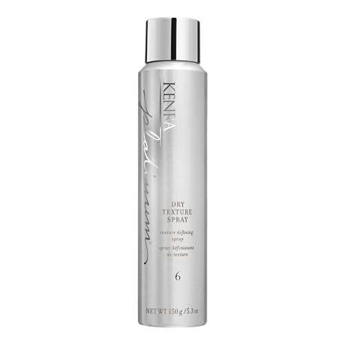 Kenra Platinum Dry Texture Spray 6 | Defining Styler | Increases Fullness | Absorbs Oils & Impurities | Ultra-Lightweight, Non-Drying Formulation | All Hair Types | 5.3 oz