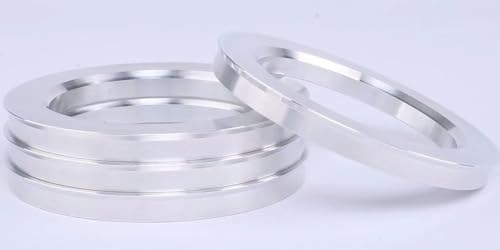 Image of ZHTEAPR 4pc 79.1 to 67.1 Aluminium Wheel Hub Centric Rings 67.1 to 79.1 Hubrings Center Rings (67.1 to 79.1)