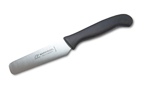 Brötchenmesser rostfrei ganze Welle Marsvogel Solingen 9 cm Klinge PPN Griff
