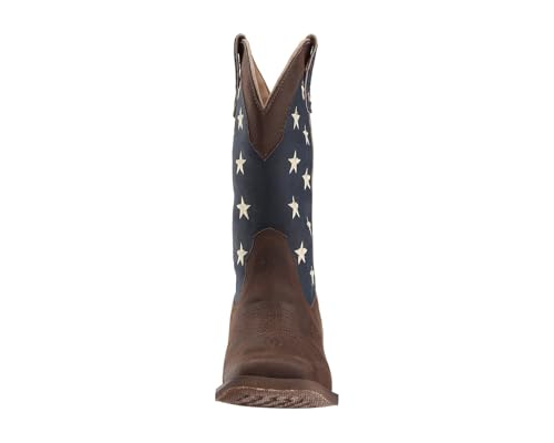 Image of ROPER Toddler Girls American Patriot Square Toe Casual Boots Mid Calf