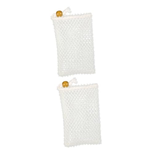 Pochette maille pour de bain x2 de voyage souple et respirante en couleur aléatoire