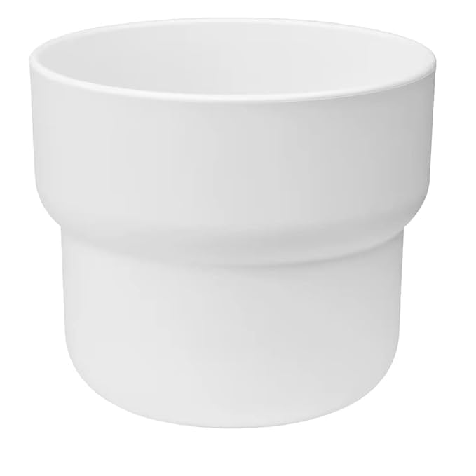 Ikea Plastic TSSP Outdoor Plant Pot (White, 9 cm, 3 ½ Inch, 1)-image-48