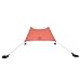 Neso Tents Beach Tent with Sand Anchor, Portable Canopy Sunshade - 7' x 7' - Patented Reinforced Corners(Coral)