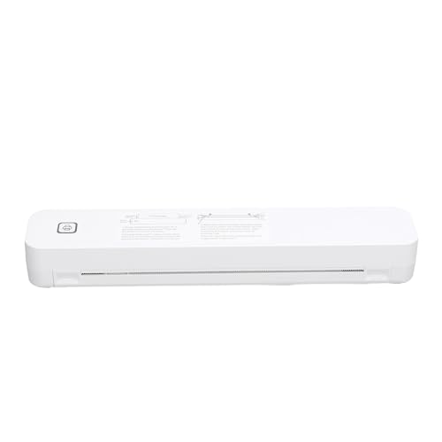 Image of Walfront Portable Thermal Printer, Wireless Inkless Printer with 203 DPI HD Print Technology, 2600mAh Battery, 57mm to 216mm Paper, Compact for Home Office School iOS OS X