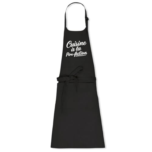 Tablier cuisine papa rigolo et original fabriqué en France