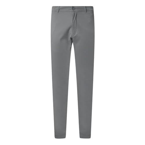 Image of BASICS Premium Cotton Stretch Formal Trousers for Men | Office Pants