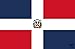 WHATABUS Autocollant drapeau de la République dominicaine - 8,5 x 5,5 cm