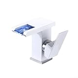 grifo lavabo de cristal Instalación sin herramientas: diseñada para una configuración sin complicaciones, la unidad se puede instalar con las manos desnudas sin necesidad de herramientas adicionales. Esto lo hace adecuado tanto para instaladores expertos como para usuarios cotidianos, lo que permite que tu baño obtenga los beneficios de la cascada y las características luminosas en cuestión de minutos.