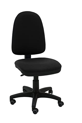 La Silla de Claudia - Silla giratoria de Escritorio Torino para oficinas y hogares ergonómica con Ruedas de parquet (Black)