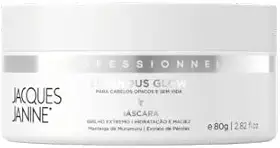 Máscara Capilar Luminous Glow 80g – Hidratação Profunda, Brilho Intenso, Antifrizz, Nutrição com Murumuru, Monoi e Pérolas para Todos os Tipos de Cabelo