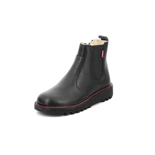 Kickers Kick Yoto Kid Chelsea-Stiefel, Schwarz, 31 EU