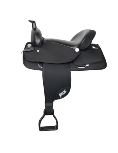 Abetta Cheyenne Comfort Saddle 16 Black