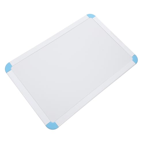 TEMPNAP Magnetic Dry Erase Board Whiteboard Small White Board Double-Sided A4 Size Blue for Hanging Wall Mounted Office Home School Door Message Planning