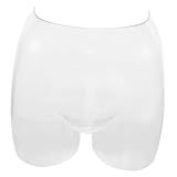 SOIMISS Transparentes Unterwäsche Display aus Kunststoff Klarer Hüft Butt modellständer für Damenpanties Stabiler Wäschehalter für Kleidungsgeschäfte und Ausstellungen Einfach zu Reinigen