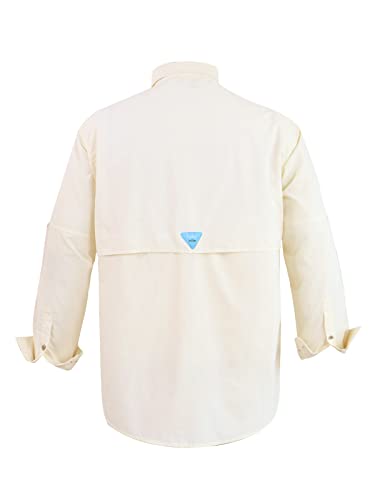 Men's UV UPF 50+ Sun Protection Soild Anti-Static Waterproof Breathable Fast Dry Hiking Fishing Long Sleeve Shirt2