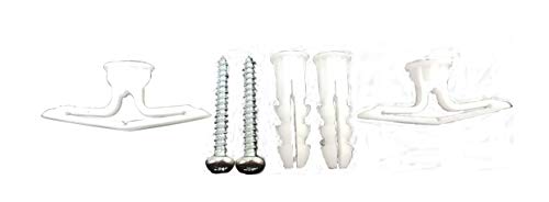 Qcaa Heavy Solid Metal Wall Mount Concave Door Stop, Wall Protector, 2-1/2" Diameter, Orb Oil Rubbed Bronze, 2 Pack, Made In Taiwan #TOP3