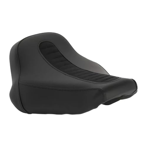Asiento de motocicleta con cojín ergonómico de perfil bajo que reduce la altura de conducción