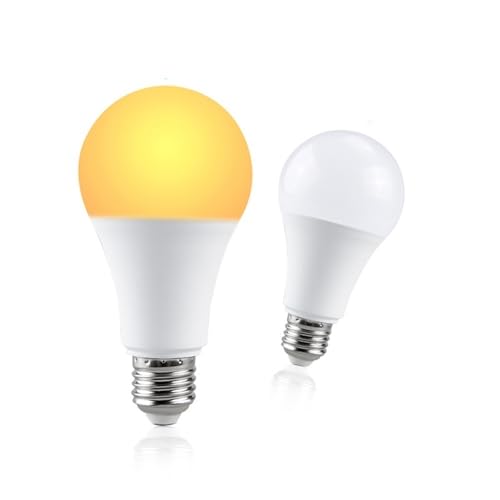 YSJX-�ƒ�p�d�� 2��/���b�g LED�d�� E27 ���[�_�[�Z���T�[���C�g �i�C�g�X�}�[�g�ԊO���{�f�B�U��LED�����v 85-265V 10W 15W 20W 25W �K�[�f���z�[���L���p(Wam white,20W)