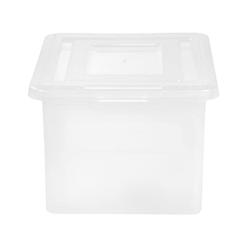 Staples 480548 Letter/Legal File Box Clear (140050)