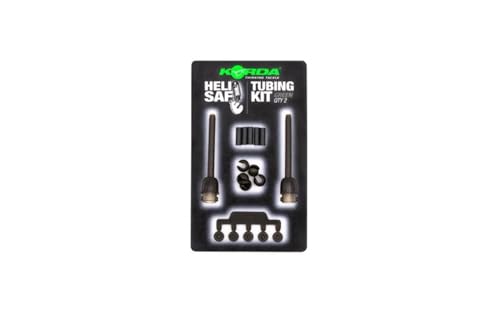 Korda Heli-Safe Tubing Kit Green, Adjustable Bead, Connects 