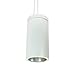 Nora Lighting NYLS2-6P25135MDWW6 Sapphire II Pendant White and White Flange and White