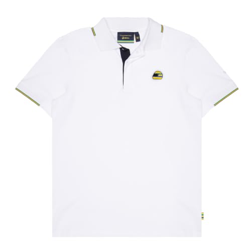 Camisa de golf Ayrton Senna para lucir en el circuito de carreras y fines de semana 1