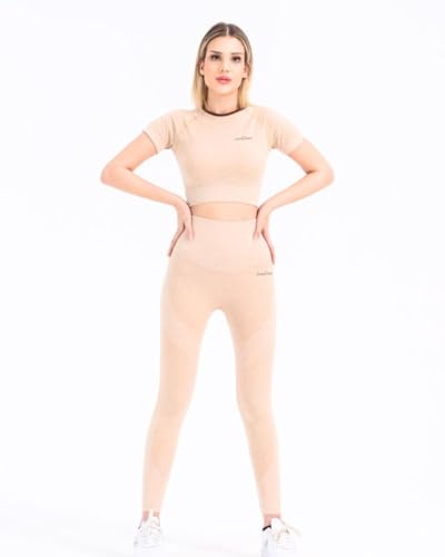 Legging de sport femme extensible gainant taille haute District