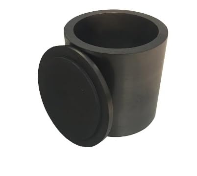 Crisol de Grafito pirolítico Crisol pirolítico 20 30 ml Crisol de Platino de detección Ambiental (Color : 5ml Dia25 x H25)