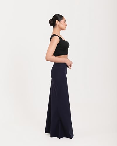 Image of I AM BY DOLLYJAIN D'coat Simple with Extender Length Adjustable for Women - 99% Cotton, 1% Lycra Stylish Lightweight Coat for Casual and Formal Wear