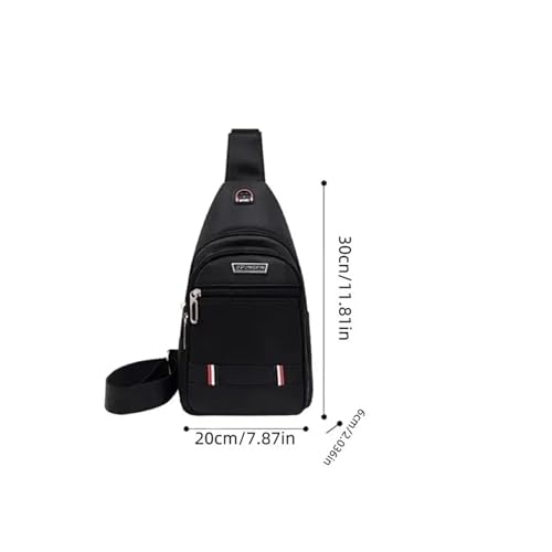 Sac à bandoulière en polyester homme pour ne plus encombrer vos poches de veste - 4