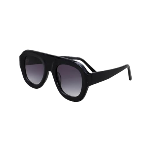 Lunettes de soleil en acétate haut de gamme pour femme au style rétro chic