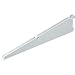 Organized Living freedomRail Bracket for Ventilated Shelves, 12-inch - White