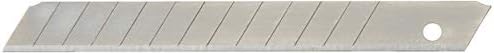 Amazon Basics 9 mm (13-Point), Carbon Steel Snap Off Blades, 100/box