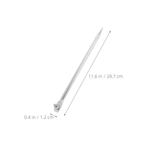 Varilla de tierra galvanizada Mipcase de alta resistencia para protección contra rayos, 2 uds 2