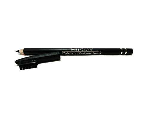 Image of Miss Claire Waterproof Eyebrow Pencil - Black 01 (3 Pack)