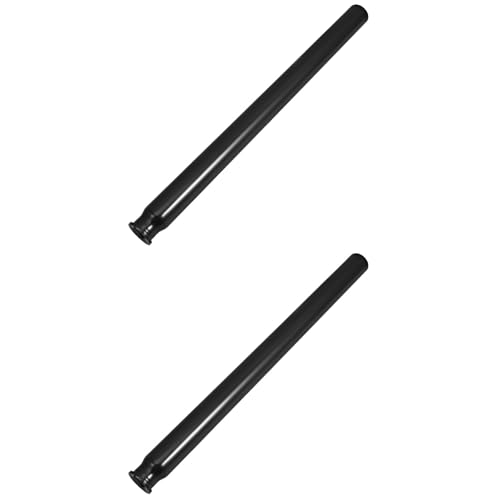KESYOO 2-Pack Floor Jack Handle Replacement for 3 Ton Hydraulic Trolley Jack 17.7 Inch Steel Lower Pole Lever with Knurled Non-Slip Grip Black