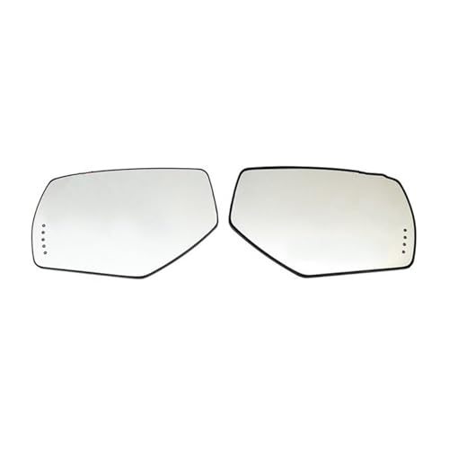 Verre de rétroviseur cassé GMC Sierra 2014-2018 ? Paire de miroirs chauffants de rechange