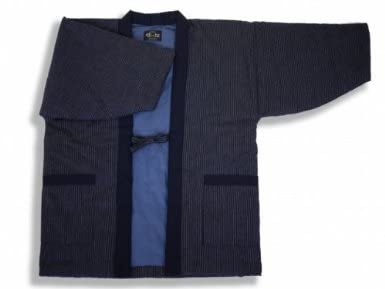 Vertical Stripe Hanten *Import*Japanese clothes size Men's (M-L Size)3