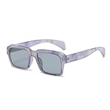 PPFVVTV Gafas de sol modernas con montura pequeña para mujer, UV400 (C5)