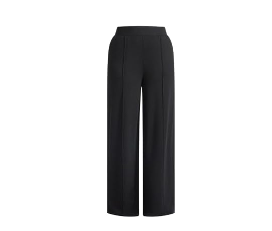 Time and Tru Womens Wide Leg Knit Pants with Pockets