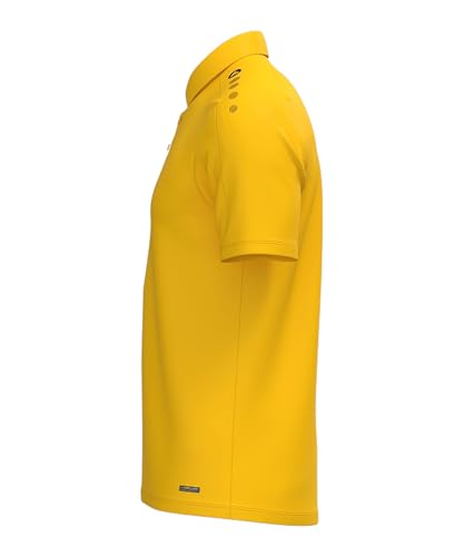 Polo haut de gamme JAKO One jaune taille M finitions premium - 3