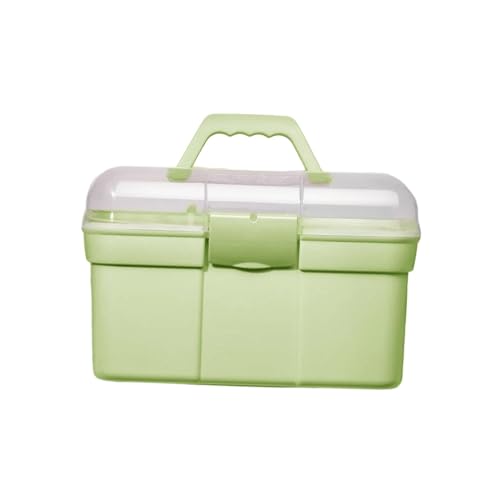 OJREEUB - Organiseur de rangement portable multifonction pour loisirs créatifs, vert