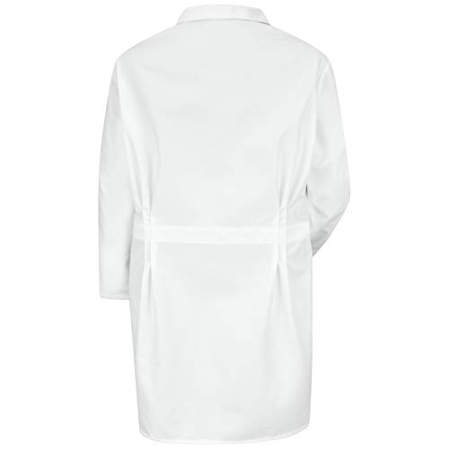 Red Kap Men's Staff Coat, White, 3X-Large - Thumbnail 2